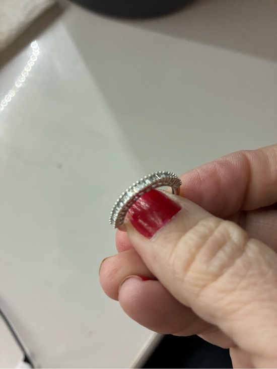 Kay Jewelers Jewelry - Elegant Sterling Silver Diamond facet ring from Kay Jewelers
